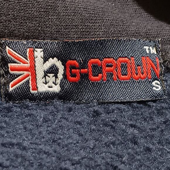 London G-Crown Sweatshirt For Women Size Small England Long Sleeve Full Zip - Picture 2 of 4